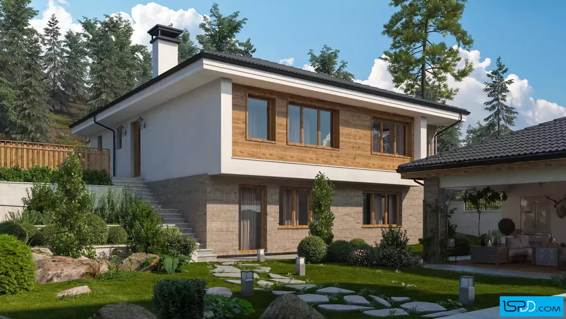 Проект на къща в с. Лозен