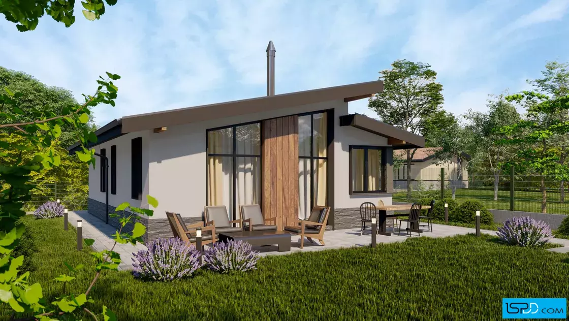 Проект на къща в м. Косанин дол, гр. София