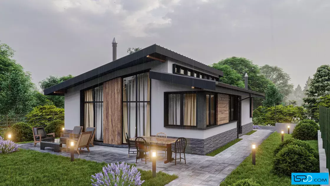 Проект на къща в м. Косанин дол, гр. София