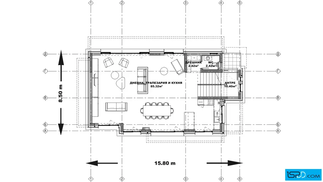 План на първи етаж План на първи етаж