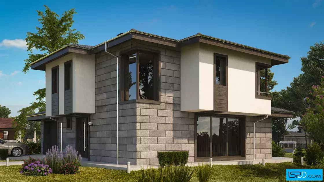 Проект на къща в гр. Тутракан