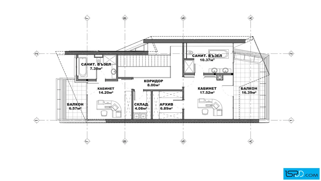 План на втори етаж