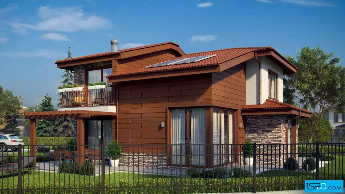 Проект на къща в общ. Елин Пелин