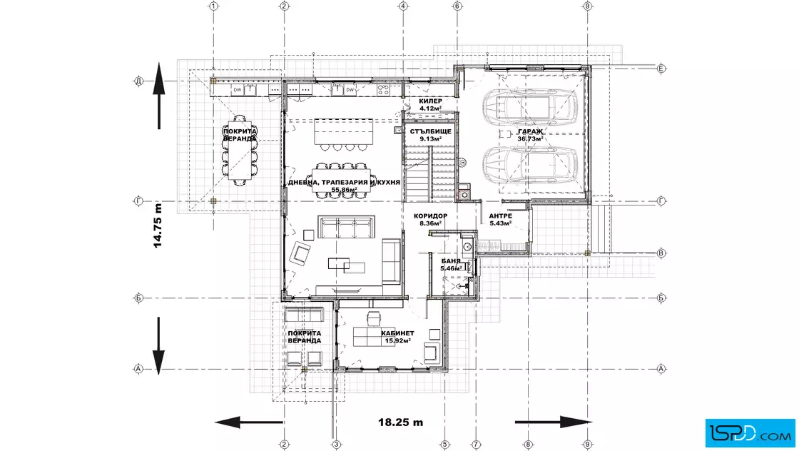 План на първи етаж План на първи етаж