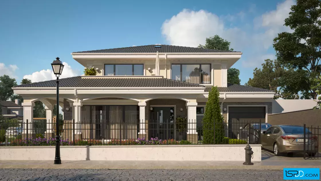 Проект на къща в гр. Харманли