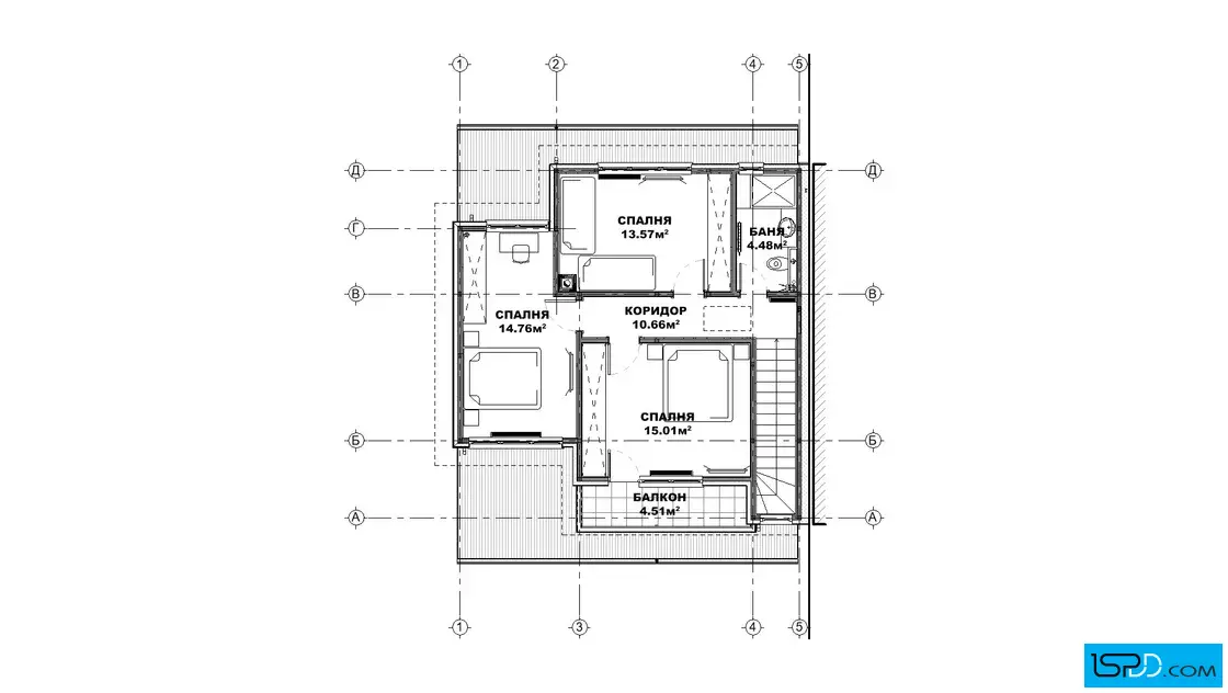 План на втори етаж