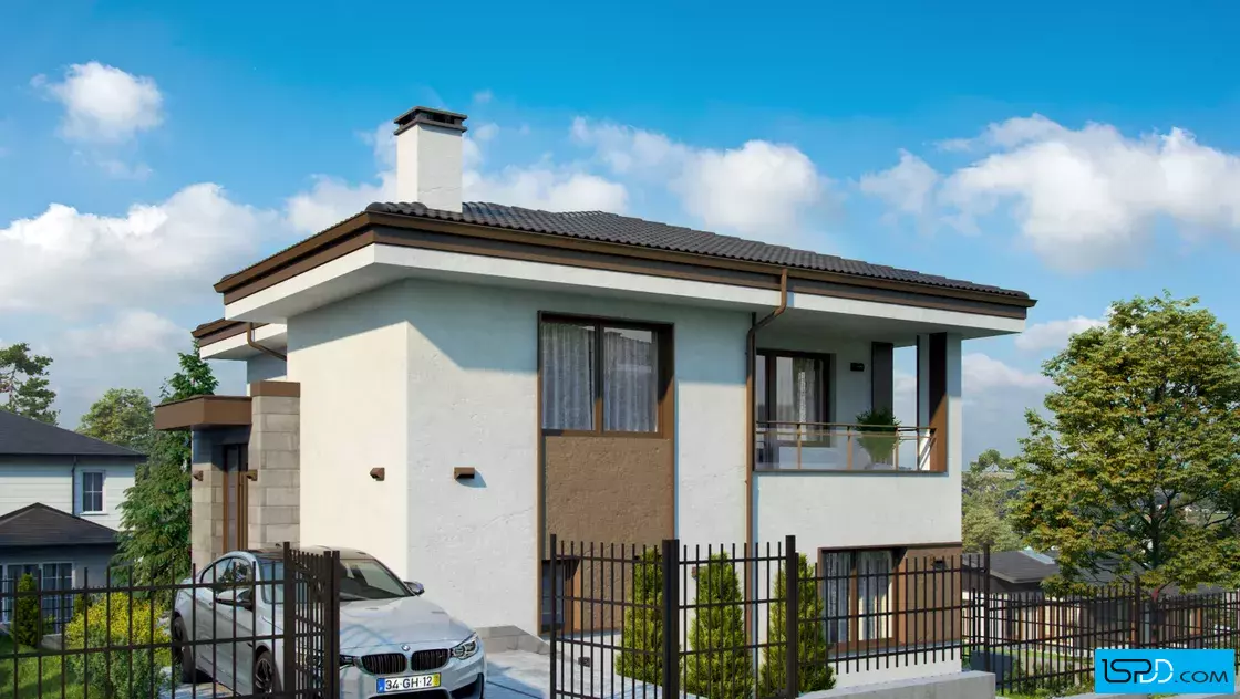 Проект на къща в с. Бистрица