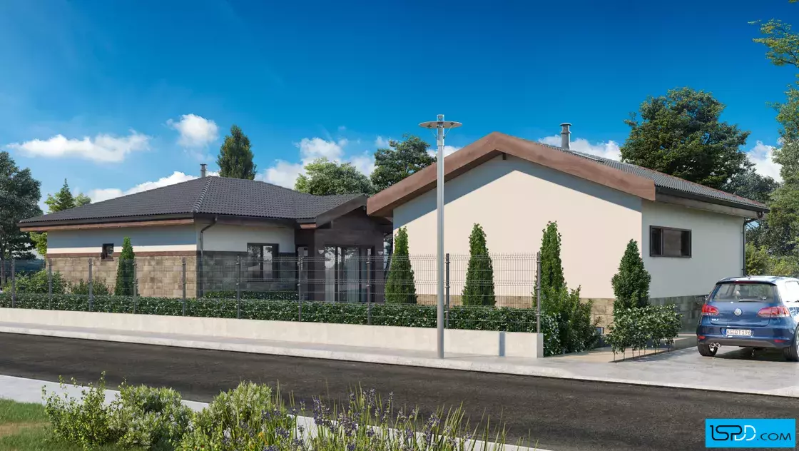 Проект на къща в с. Долна Диканя