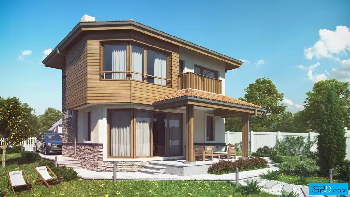 Проект на къща в с. Байлово