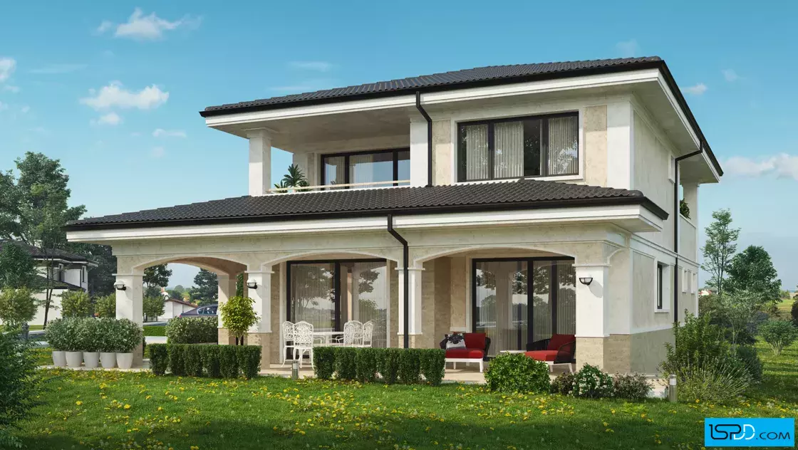 Проект на къща в гр. Бургас