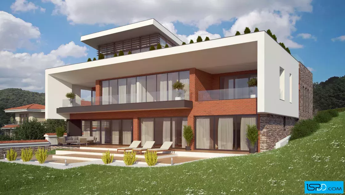 Проект на къща в гр. Карлово