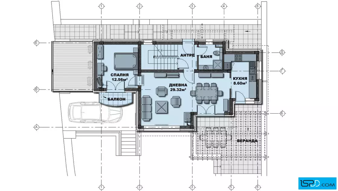 План на първи етаж