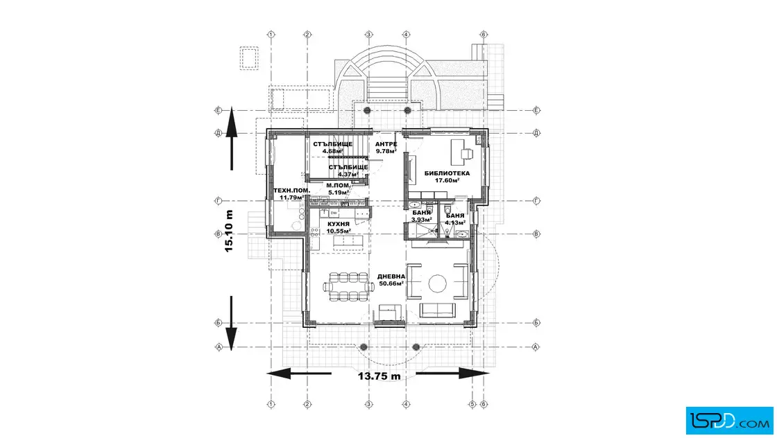 План на първи етаж