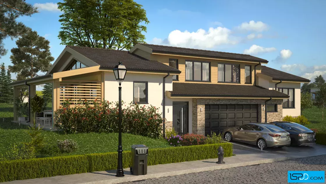 Проект на къща в с. Бистрица