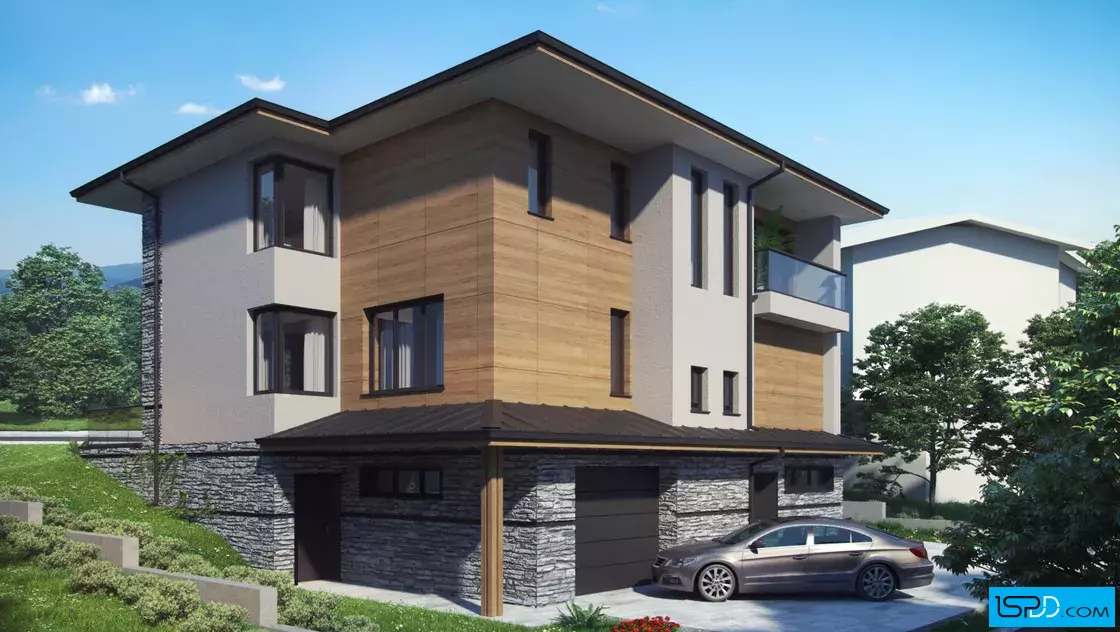 Проект на къща в гр. София