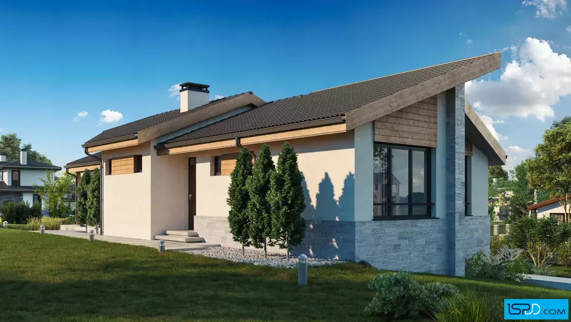 Проект на къща в м. Бухово