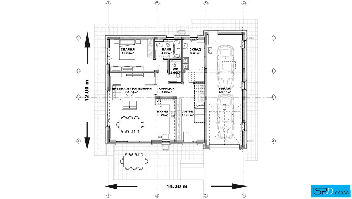 План на първи етаж План на първи етаж