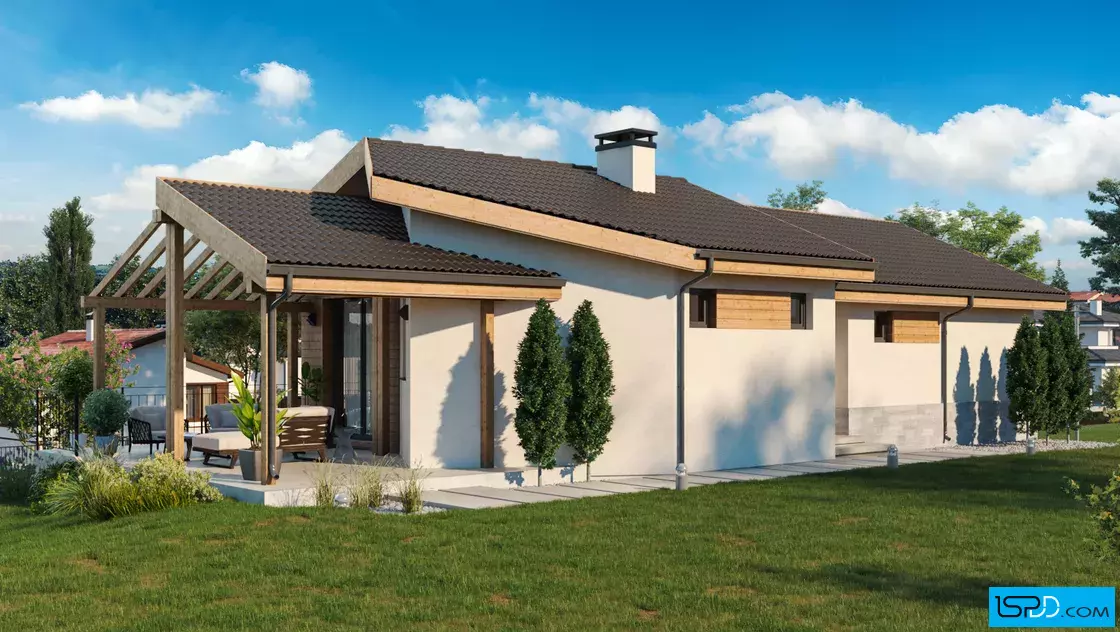 Проект на къща в м. Бухово