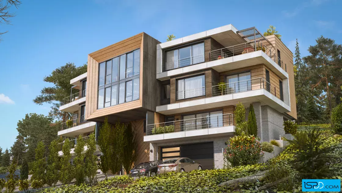 Двуфамилна сградав в с. Лозен