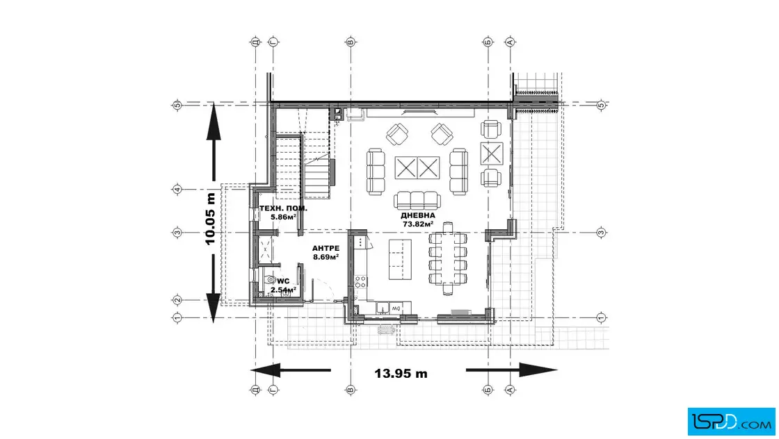 План на първи етаж