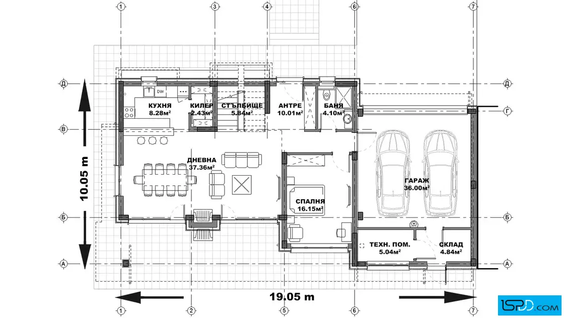 План на първи етаж