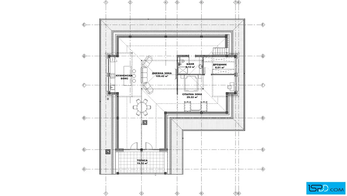 План на втори етаж