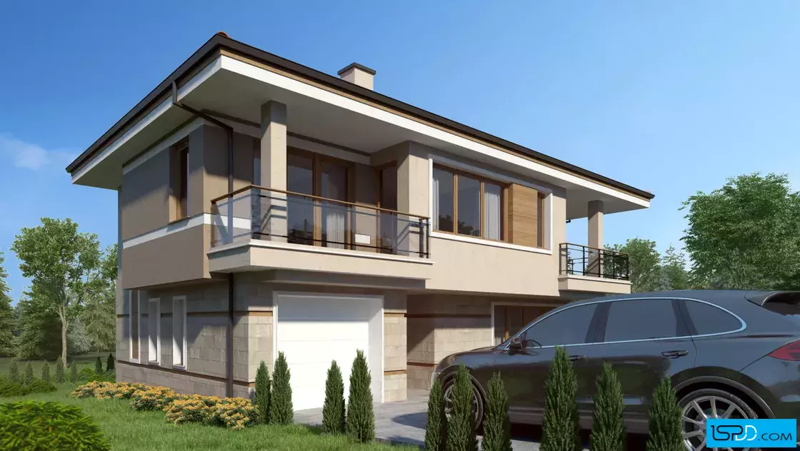 Проект на къща в гр. Банкя