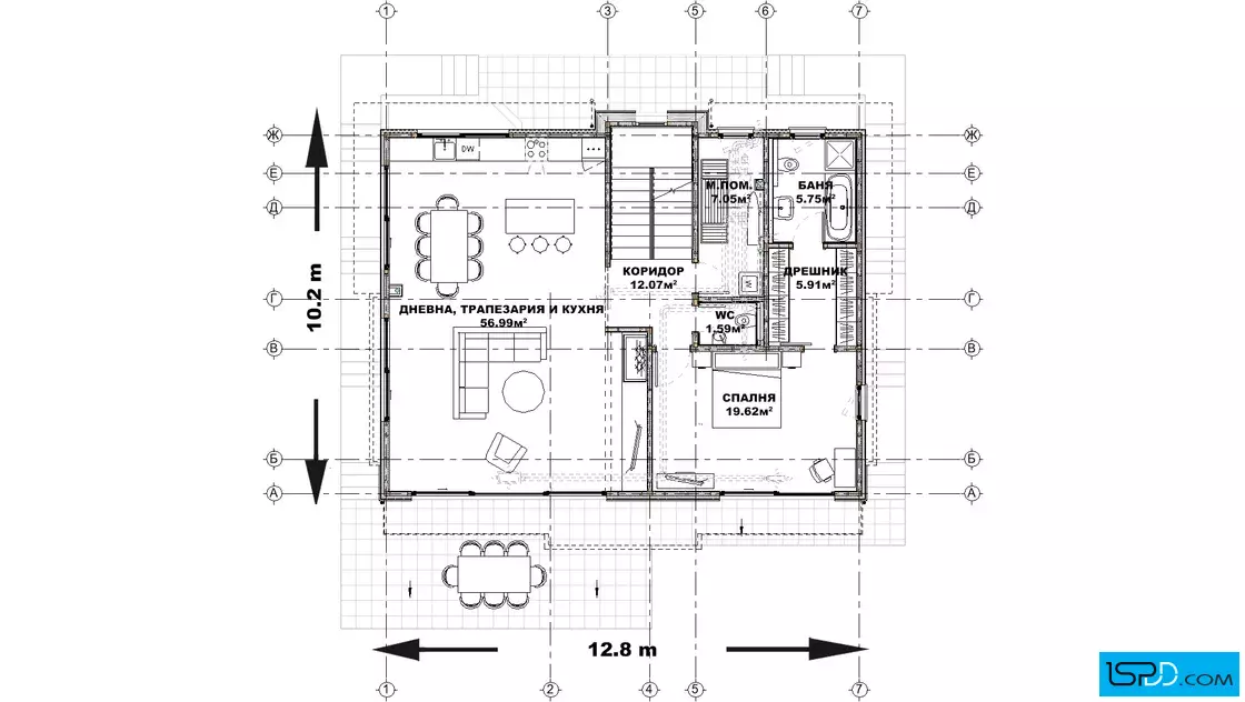 План на първи етаж