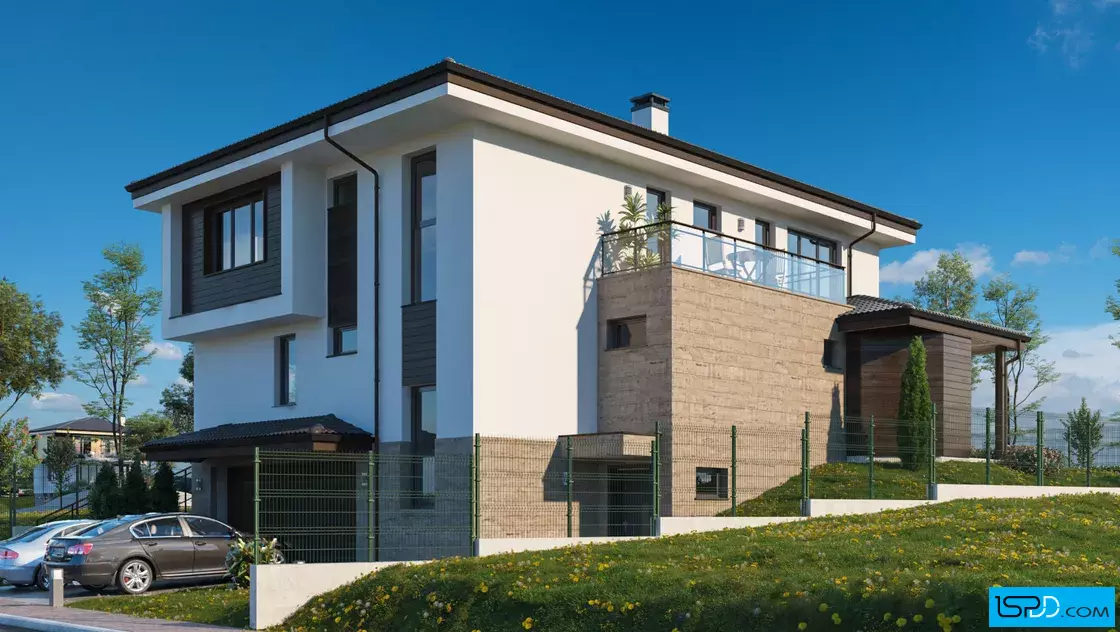 Проект на къща в гр. Карнобат