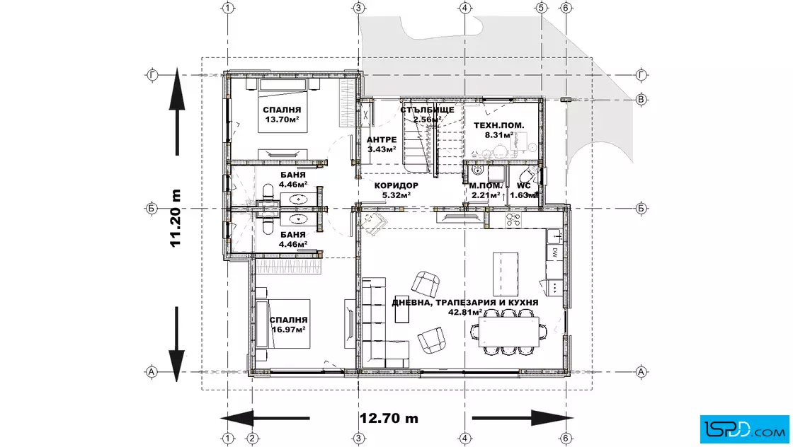 План на първи етаж План на първи етаж