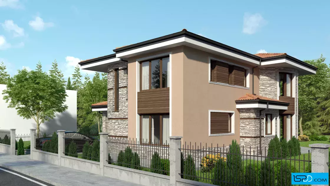 Проект на къща в с. Мрамор