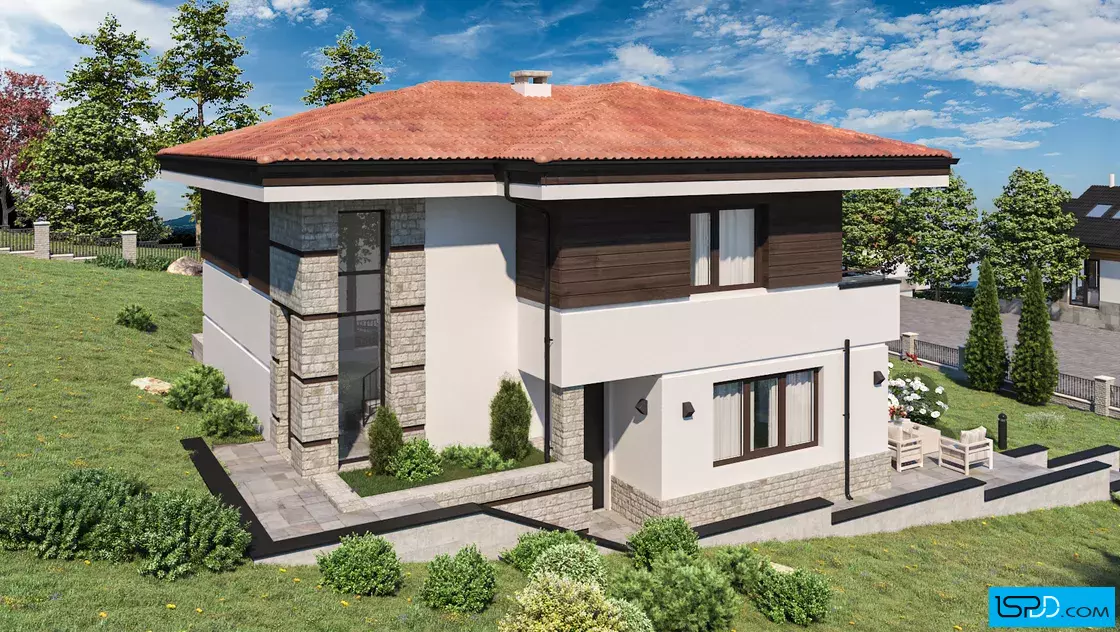 Проект на къща в с. Горна Диканя