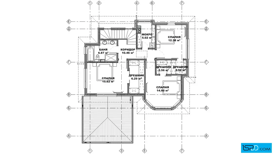 План на втори етаж