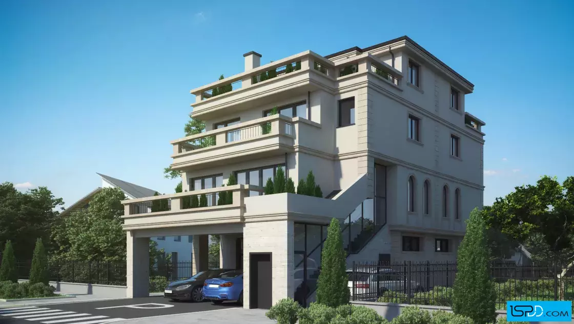 Жилищна сграда с магазин в гр. Мартен