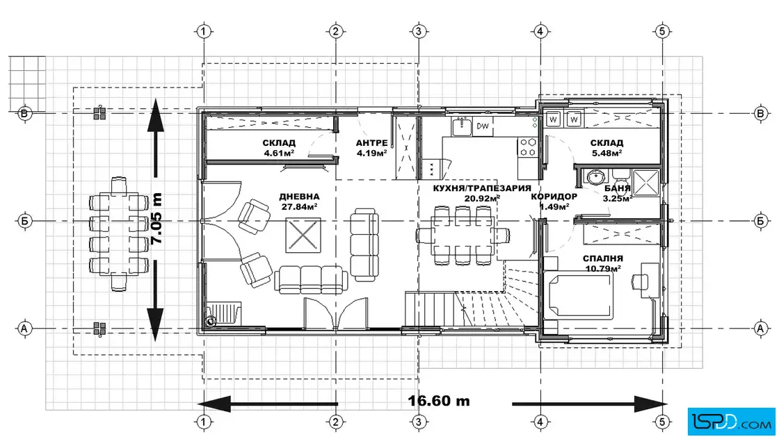 План на първи етаж