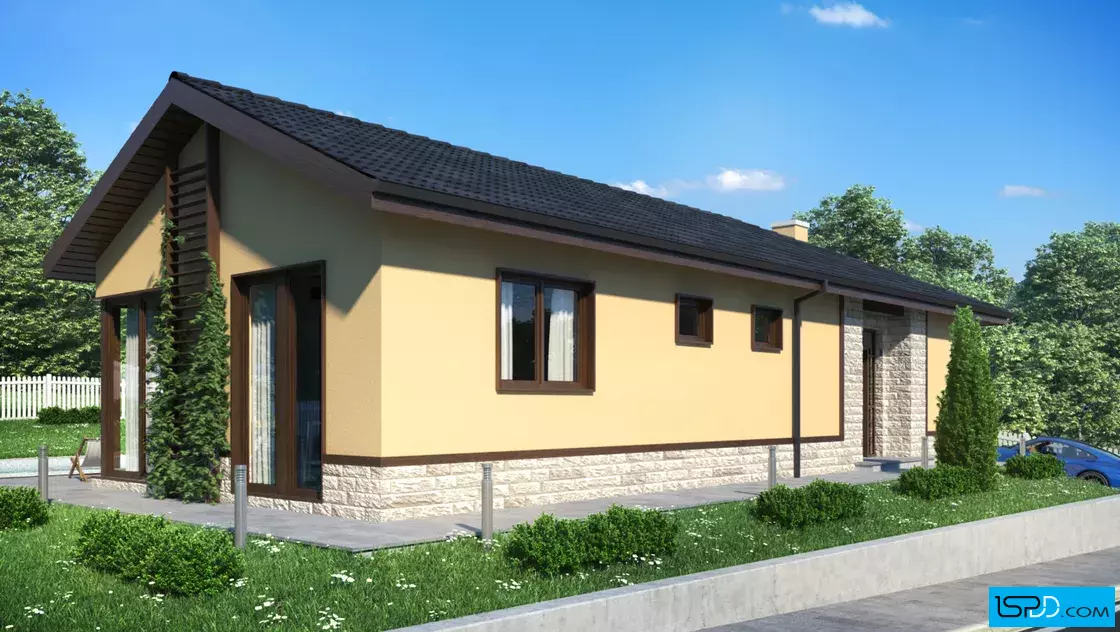 Проект на къща в общ. Елин Пелин