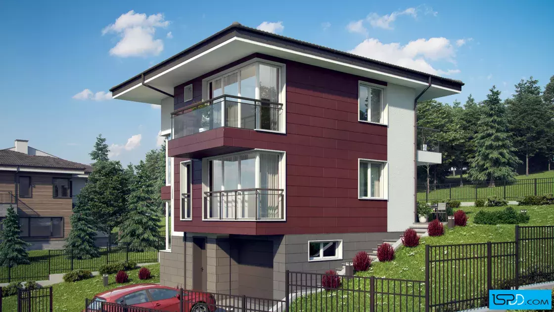 Проект на къща в гр. Банкя