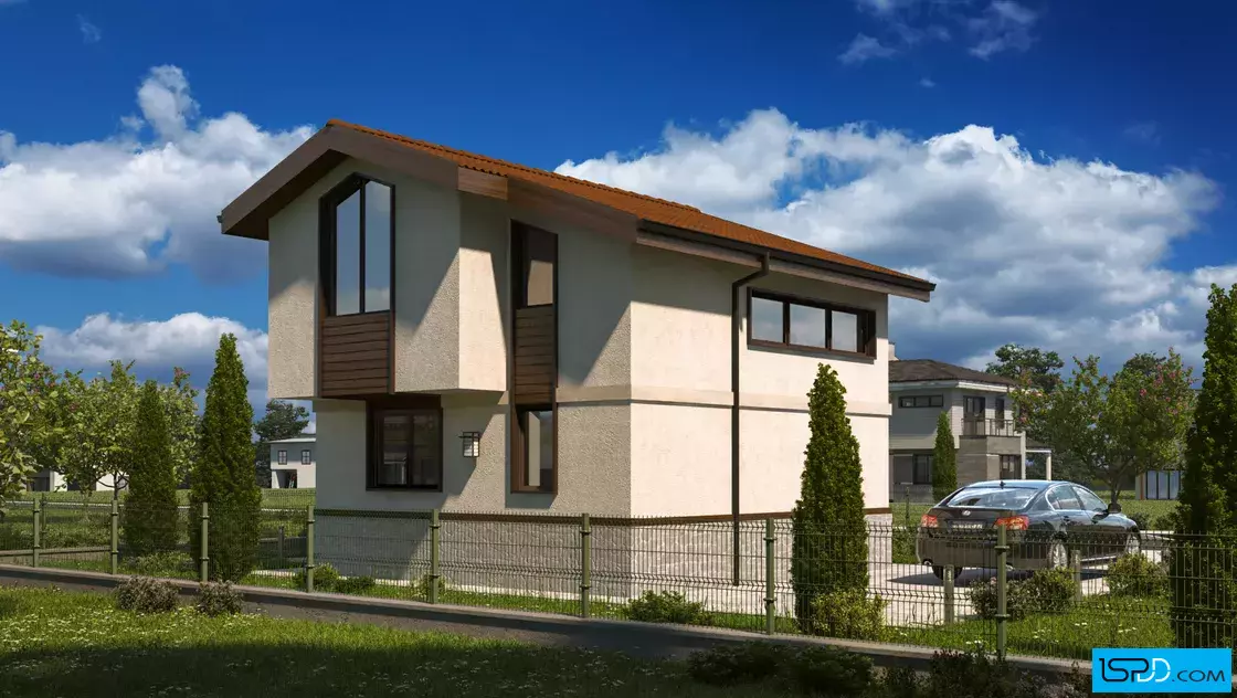 Проект на къща в гр. Костинброд