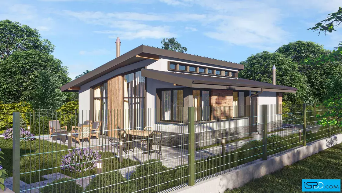 Проект на къща в м. Косанин дол, гр. София