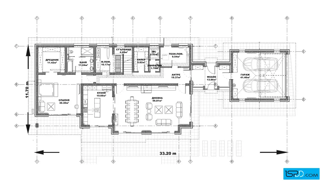 План на първи етаж