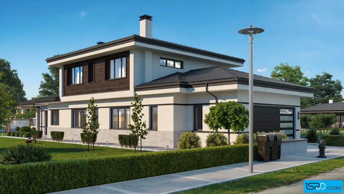 Проект на къща в гр. Харманли