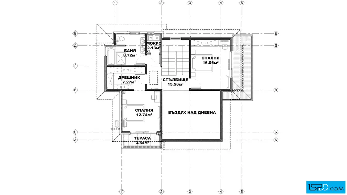 План на втори етаж