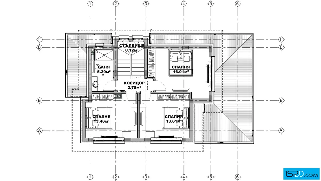 План на втори етаж
