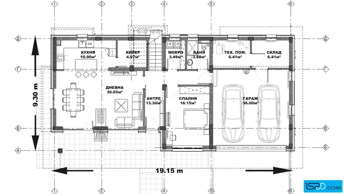 План на първи етаж