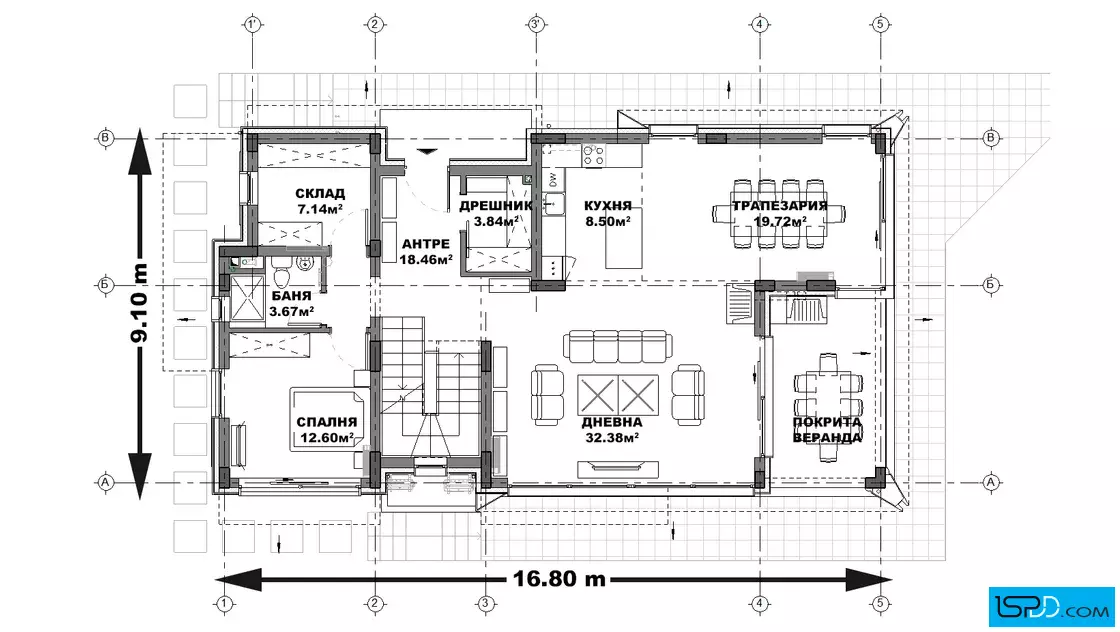 План на първи етаж