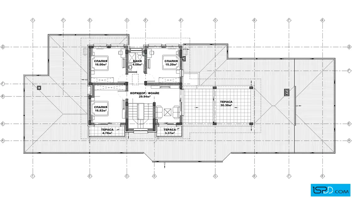 План на втори етаж