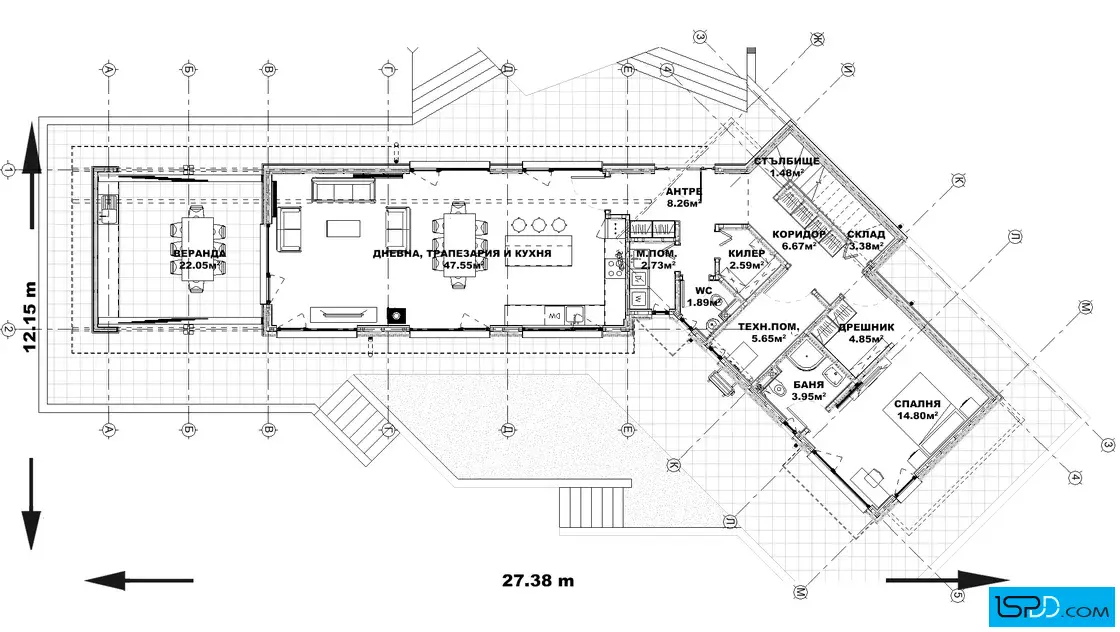 План на първи етаж