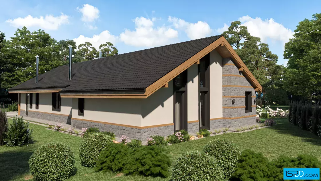 Проект на къща в с. Баня