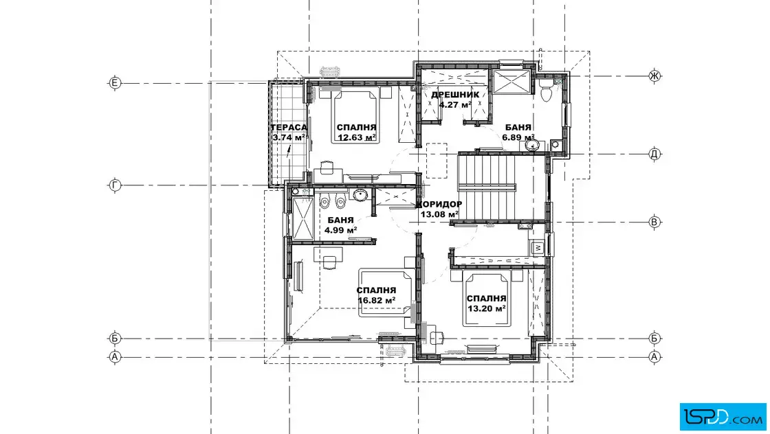 План на втори етаж