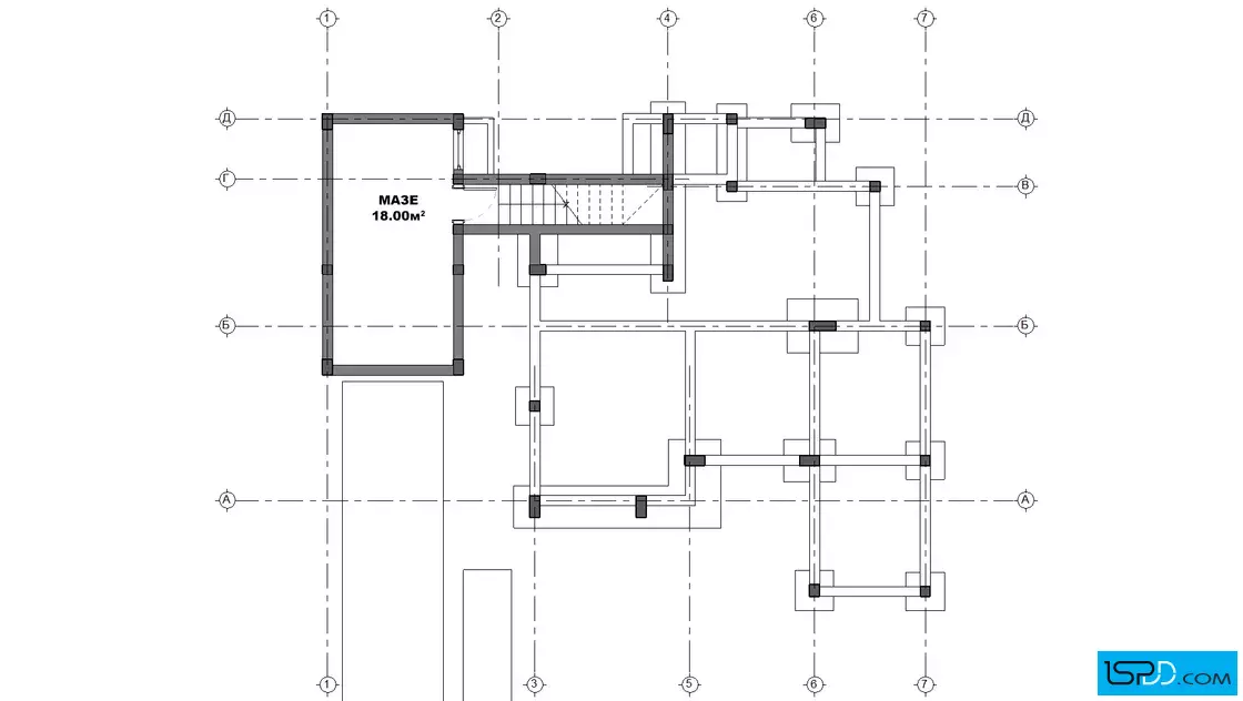 План на подземен етаж